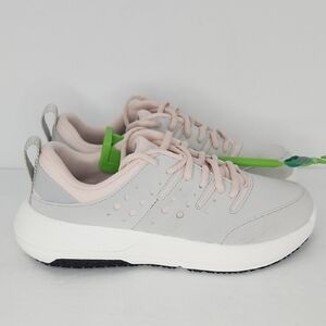 CROCS Women's Sneakers in Gray and Pink